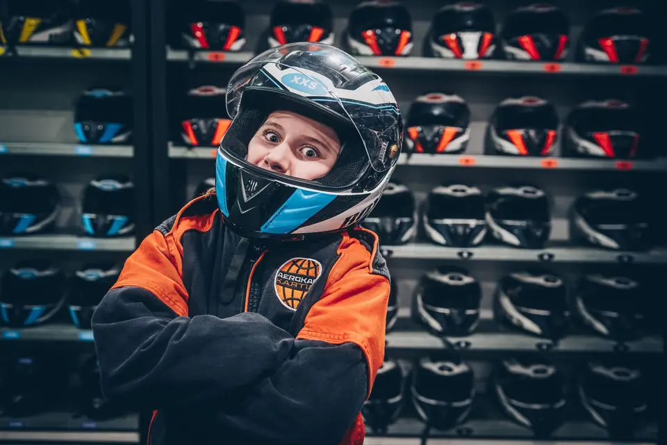Anniversaire enfant en karting